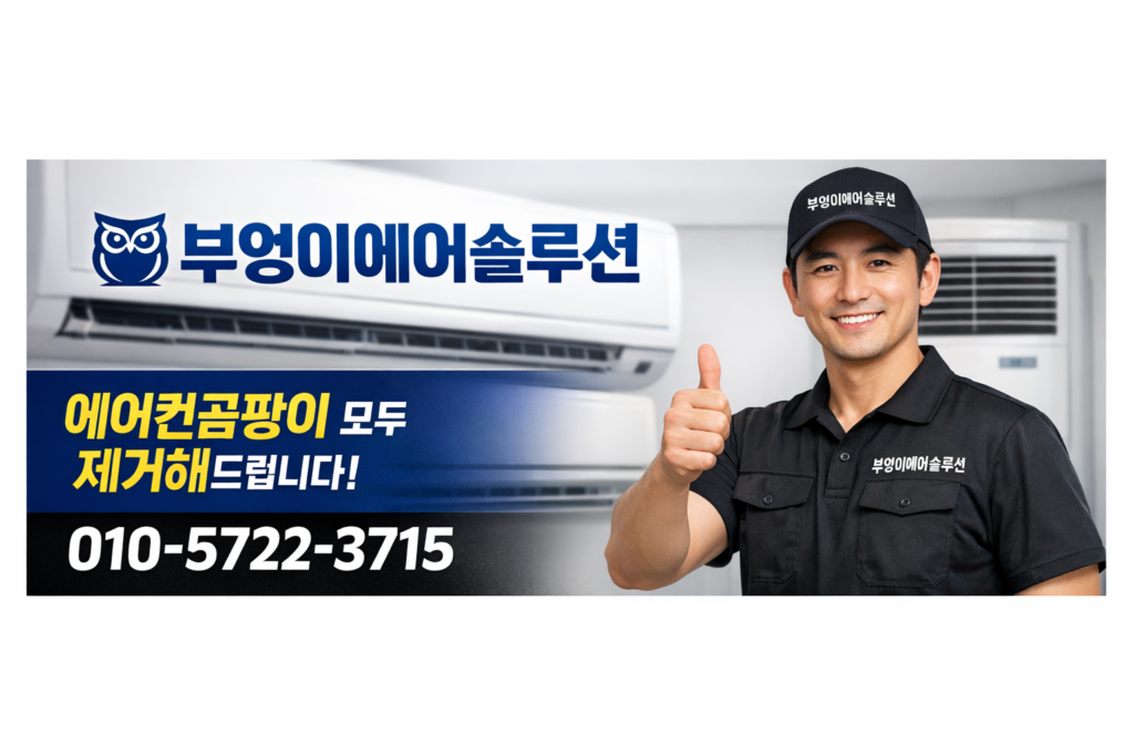 안산시상록구 에어컨청소 잘하는업체 크린케어코리아